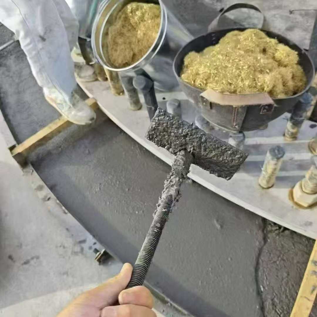 思明C120钢纤维高强无收灌浆料 轧机压缩机汽轮机发电机锻压设备底座灌浆材料